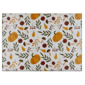 Pompoenen, Pomegranaten en peren Snijplank (Voorkant)