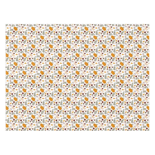 Pompoenen, Pomegranaten en peren Tafelkleed (Voorkant (Horizontaal))