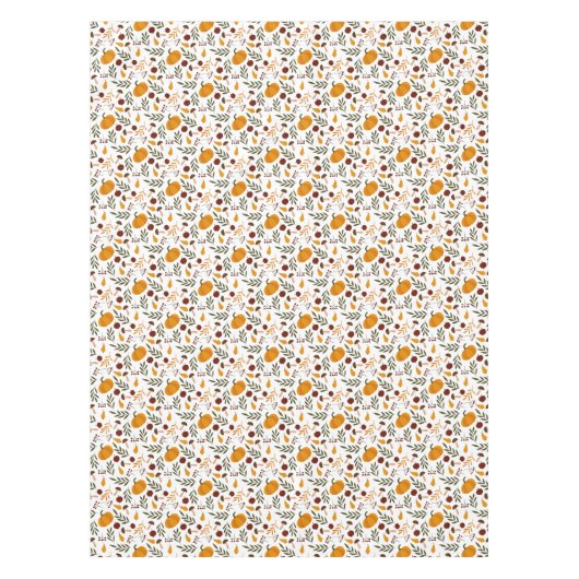 Pompoenen, Pomegranaten en peren Tafelkleed (Voorkant)