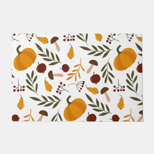 Pompoenen, Pomegranaten, peren Deurmat (Voorkant)