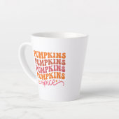 Pompoenen Pompoenen Pompoenen Spice Latte Mok (Linkerhoek)