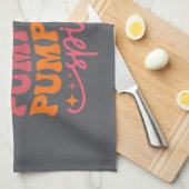 Pompoenen Pompoenen Pompoenen Spice Theedoek (Quarter Fold)