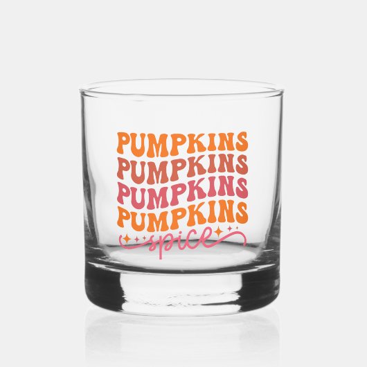 Pompoenen Pompoenen Pompoenen Spice Whisky Glas (Voorkant)
