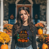 Pompoenen, Potions en Pointy Petten Halloween Tri-Blend Shirt