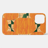 Pompoenen: Retro geometrische driehoek. Case-Mate iPhone Case (Achterkant (horizontaal))