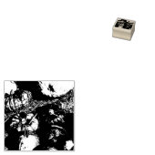 Pompoenen Rubberstempel (Gestempeld)