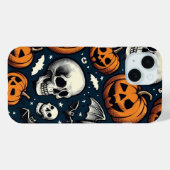Pompoenen & Schedels Case-Mate iPhone Case (Achterkant (horizontaal))