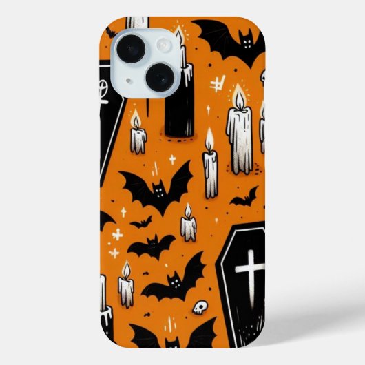 Pompoenen & Schedels Case-Mate iPhone Hoesje (Achterkant)