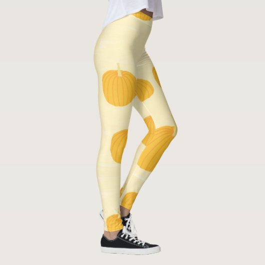 Pompoenen schilderkunst leggings (Rechts)