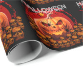 POMPOENEN SKELETTEN HALLOWEEN CADEAUPAPIER (Rol Hoek)