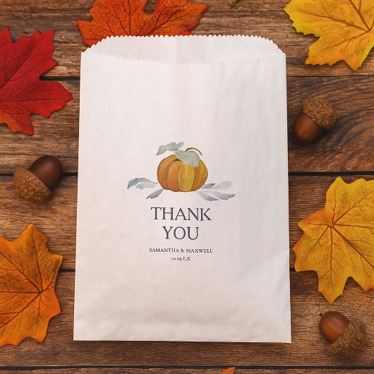 Pompoenen Snoep Favor Bags Bedankzakje