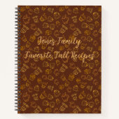  pompoenen Spice Baker Receptenboek Notitieboek (Voorkant)