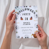 pompoenen | Spider Web Halloween Kantoor Party Wit Kaart