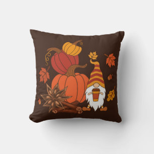Pompoenen, steranijs, kaneelstokjes, herfstlev kussen