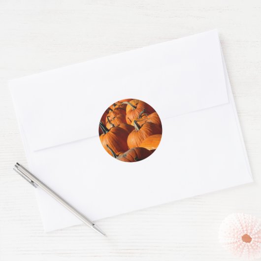 Pompoenen Sticker (Envelop)