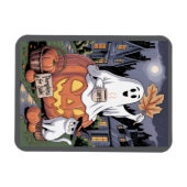 Pompoenen te koop & Cafeïne Ghost met Cat V3 Magneet (Horizontaal)