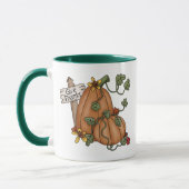 Pompoenen Thanksgiving Geef Bedankt Mok (Links)