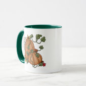 Pompoenen Thanksgiving Geef Bedankt Mok (Voorkant links)