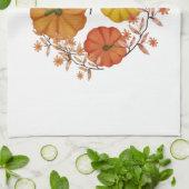 Pompoenen Theedoek (Gevouwen)