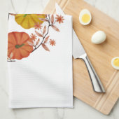Pompoenen Theedoek (Quarter Fold)
