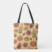 Pompoenen Tote Bag (Achterkant)