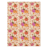 Pompoenen vallen bladeren tafelkleed (Voorkant)