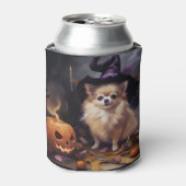 Pompoenen van Pommeren Halloween eng Blikjeskoeler (Blikje Voorkant)