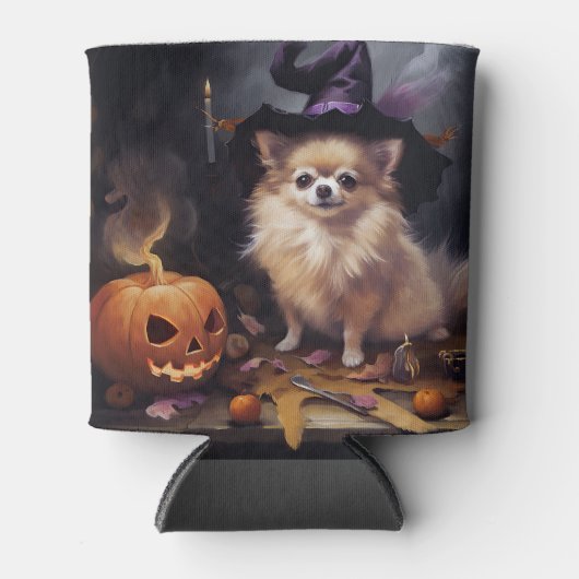 Pompoenen van Pommeren Halloween eng Blikjeskoeler (Voorkant)