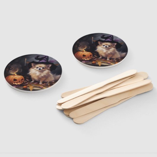 Pompoenen van Pommeren Halloween eng Handwaaier (Niet-gemonteerd)