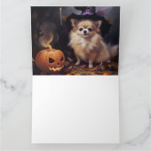 Pompoenen van Pommeren Halloween eng Kaart (Binnen)