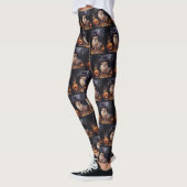 Pompoenen van Pommeren Halloween eng Leggings (Links)