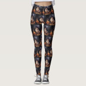 Pompoenen van Pommeren Halloween eng Leggings (Voorkant)