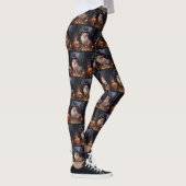 Pompoenen van Pommeren Halloween eng Leggings (Rechts)