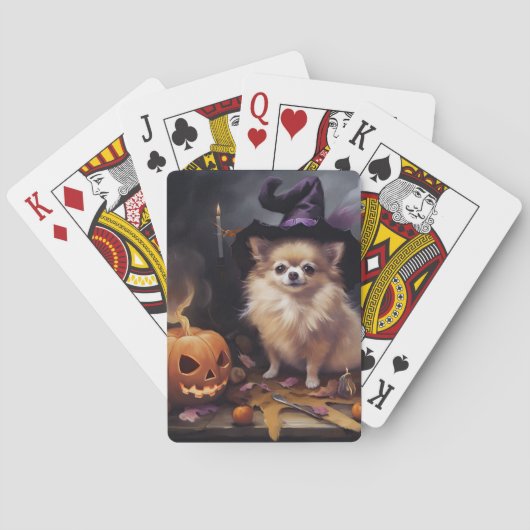 Pompoenen van Pommeren Halloween eng Pokerkaarten (Achterkant)