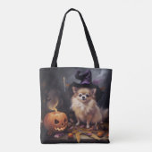 Pompoenen van Pommeren Halloween eng Tote Bag (Achterkant)