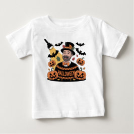 Pompoenen, vleermuizen en herfstbladeren Design T-