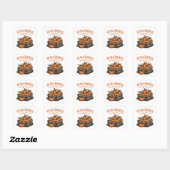 Pompoenen voor gratis - Herfst liefhebbers Vierkante Sticker (Vel)