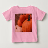 pompoenen voor Halloween op het dek (Voorkant)