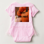 pompoenen voor Halloween op het dek (Achterkant)