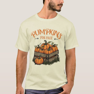 Pompoenen voor niets - Herfst Liefhebbers T-shirt