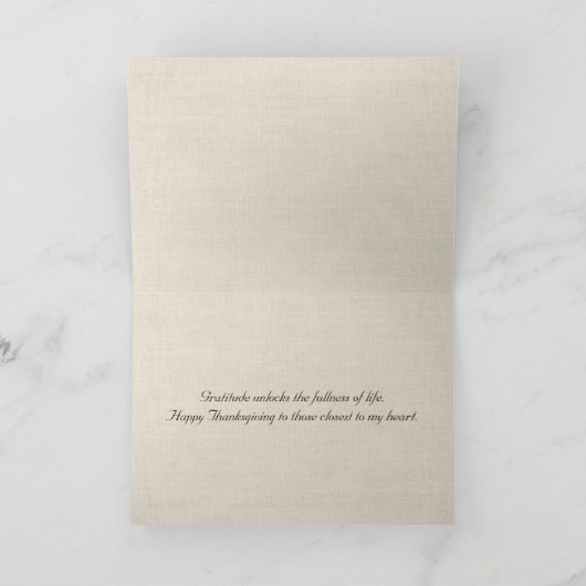 Pompoenen voor Thanksgiving Bedankt (Binnen)