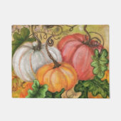 Pompoenen - Waterverf Deurmat (Voorkant)