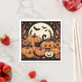 Pompoenen, zwarte katten, vleermuizen en een volle servet (Insitu)