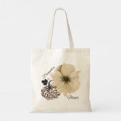 pompoenfleur tote bag (Achterkant)