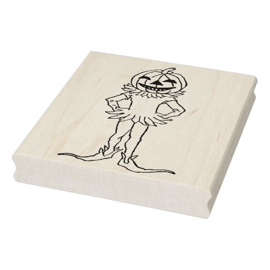 Pompoengeest illustratie kunststempel rubberstempel (Stempel)