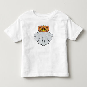 Pompoengeest (wit) - T-shirt voor peuters