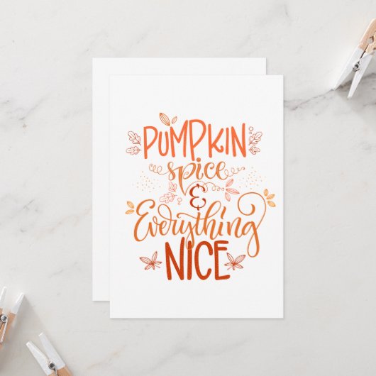 Pompoengekruid & Alles Er Is Leuk Kaart (Voorkant / Achterkant in situ)