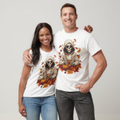 Pompoengewruchte Skelet T-shirt (Unisex)