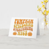 Pompoengewürs en alles wat leuk is kaart (Gele Bloem)