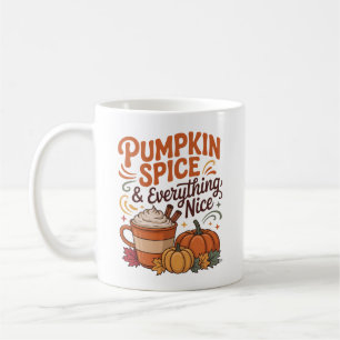 Pompoengewürz & Alles Leuk voor de Herfst Koffiemok